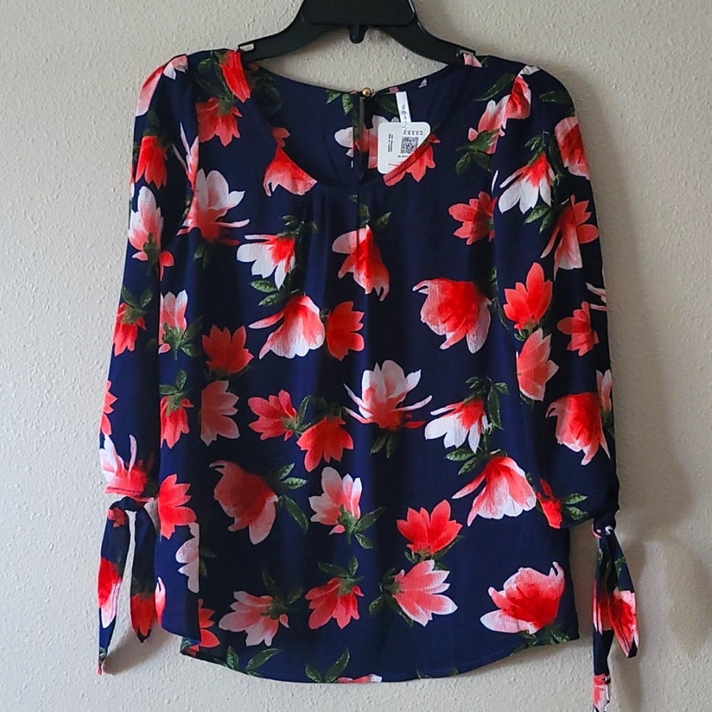 Floral Long Sleeve Blouse